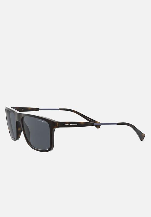 Emporio Armani - Ea sunglasses 56mm - brown & silver