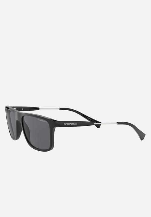 Emporio Armani - Ea sunglasses 56mm - black & silver