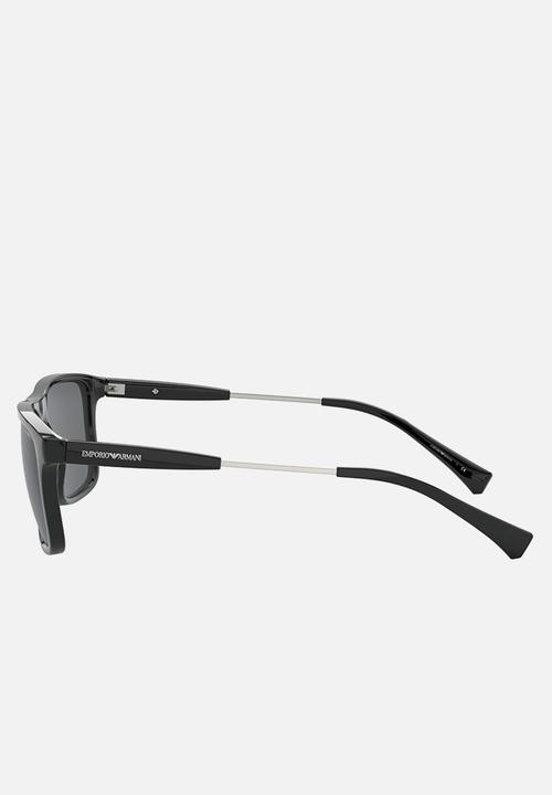 Emporio Armani - Ea sunglasses 56mm - black & silver