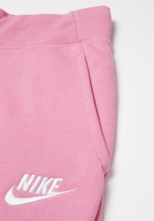 Nike - Nsw pe pant - magic flamingo & white