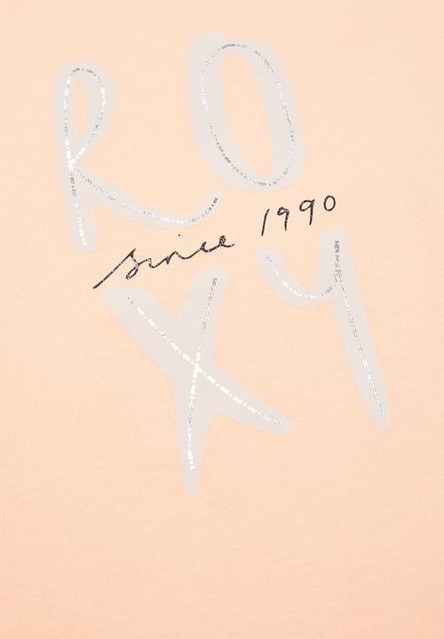 Roxy - Poetic corpo short sleeve tee - peach
