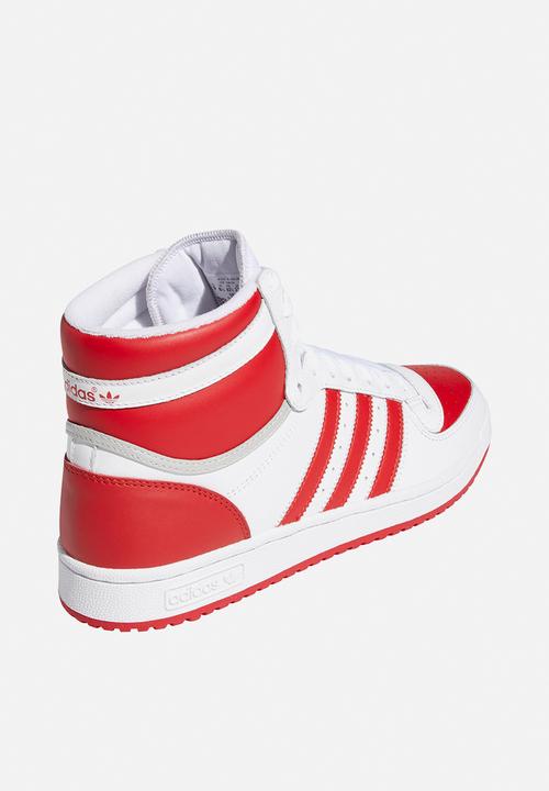 adidas Originals - Top Ten - ftwr white/scarlet red /red