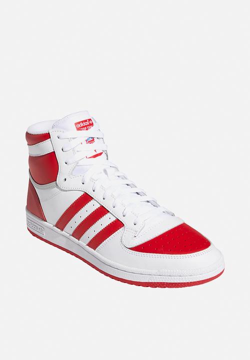 adidas Originals - Top Ten - ftwr white/scarlet red /red