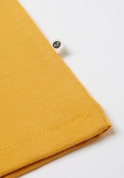 Roxy - Lost in my dream short sleeve retro - yellow