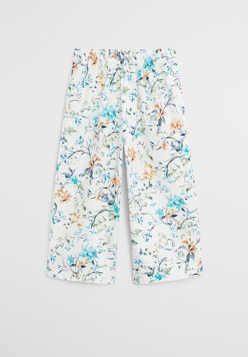 MANGO - Trousers rosa  - multi 