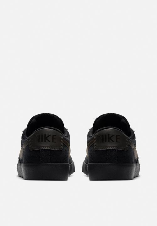 Nike - Blazer low leather - black