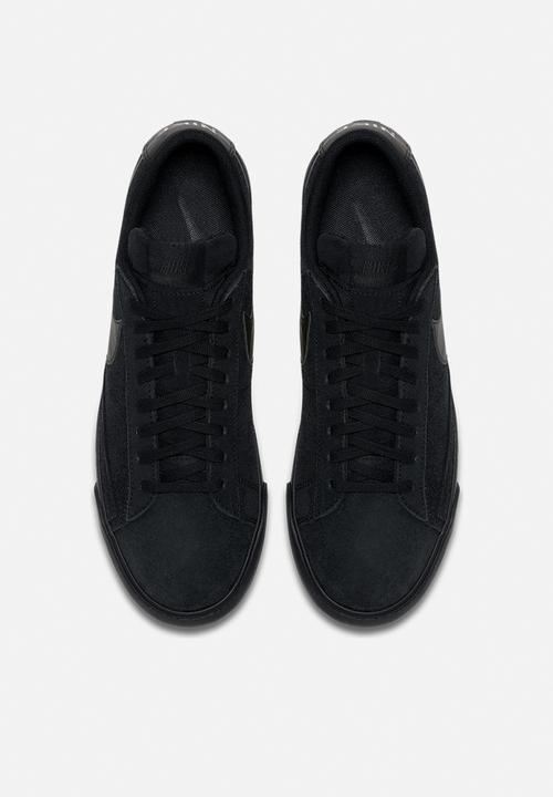 Nike - Blazer low leather - black