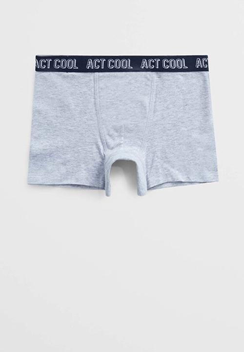 MANGO - Boxer pack act - grey