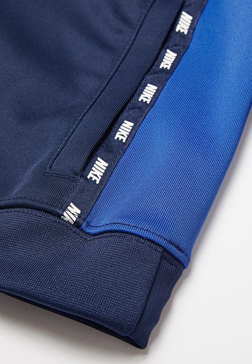 Nike - B nsw poly crew - blue & white 