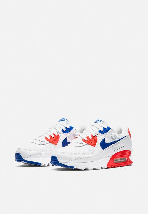 Nike - Air Max 90 - white / racer blue-flash crimson