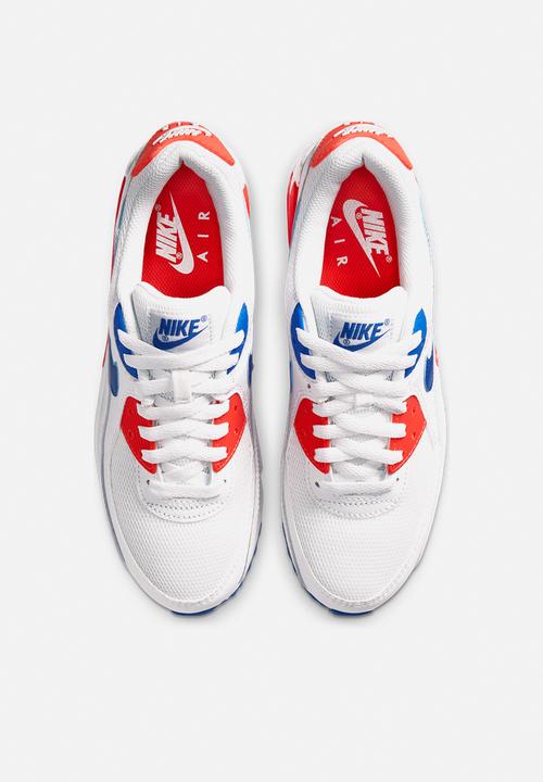 Nike - Air Max 90 - white / racer blue-flash crimson