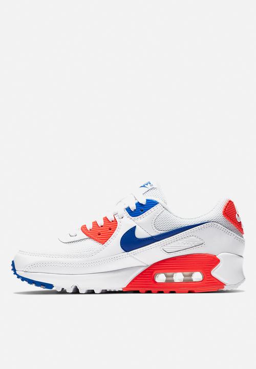 Nike - Air Max 90 - white / racer blue-flash crimson
