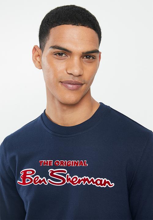 Ben Sherman - Ben sweatshirt crew - navy