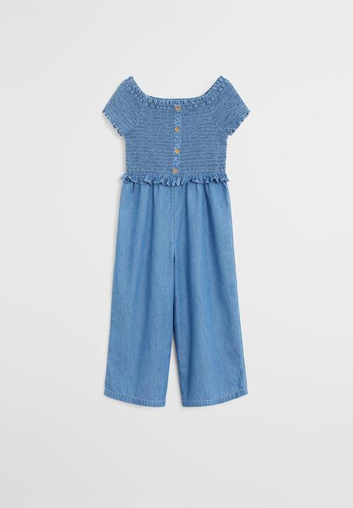 MANGO - One-piece suit luna - blue 