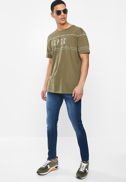S.P.C.C - Thiago fashion fit tee - khaki