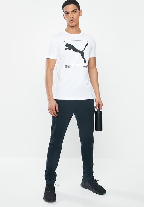 PUMA - Nu-tility graphic tee - white