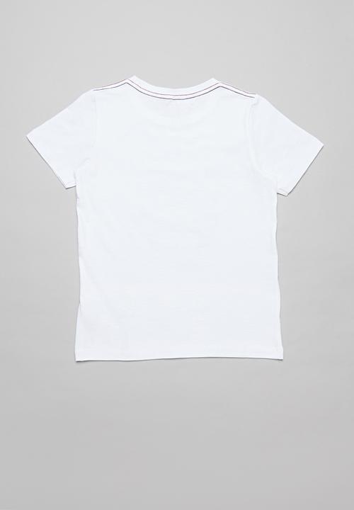 Name It - Tria jbia short sleeve top - white 