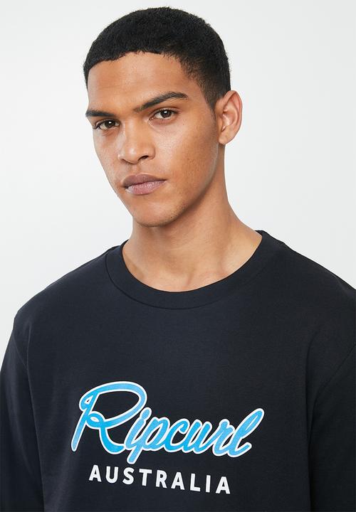 Rip Curl - Script crew sweater - black
