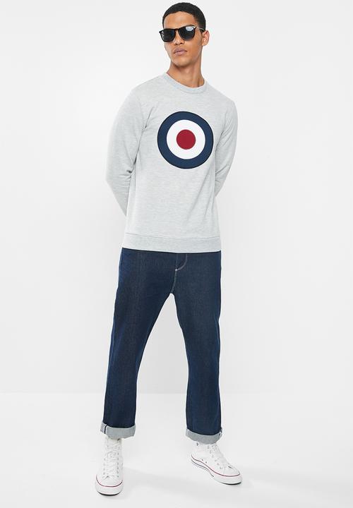 Ben Sherman - Target sweatshirt crew - grey