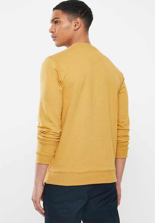Ben Sherman - Target sweatshirt crew - yellow