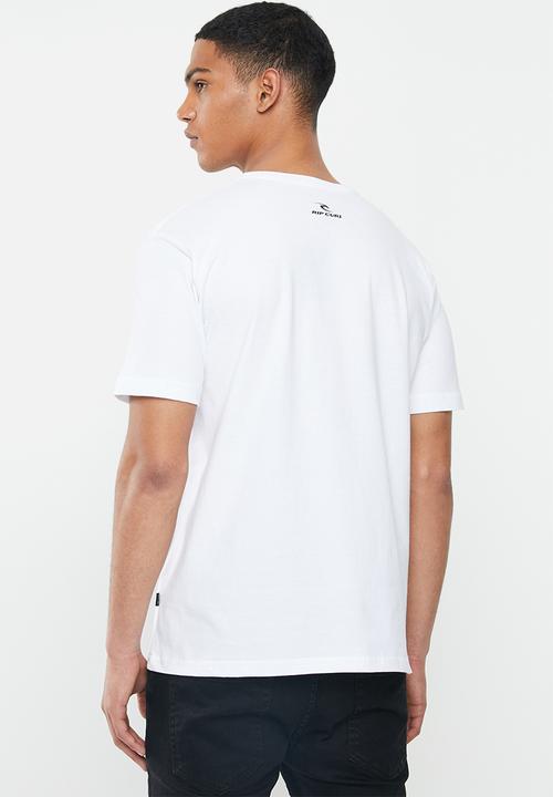 Rip Curl - Basic section short sleeve tee - white