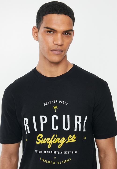 Rip Curl - Covering short sleeve tee - black