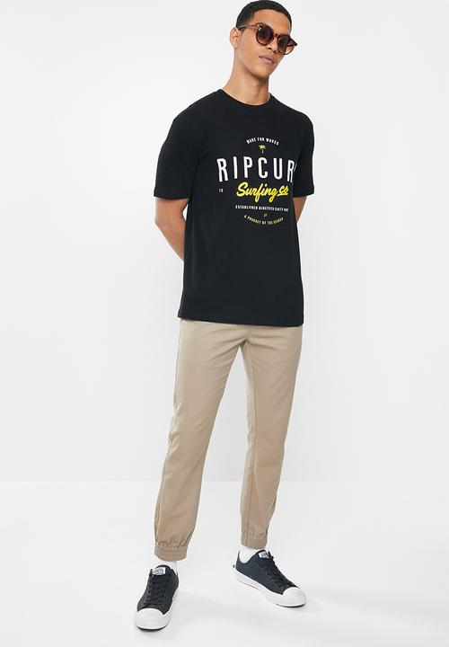 Rip Curl - Covering short sleeve tee - black