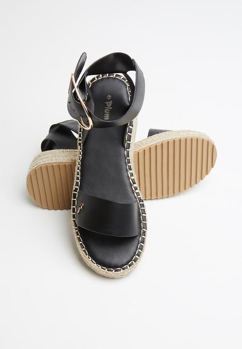 Plum - Chic sandal - black