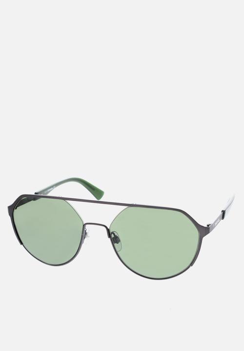 Diesel Eyewear - Shiny gunmetal frame 56-17-140 - dark grey
