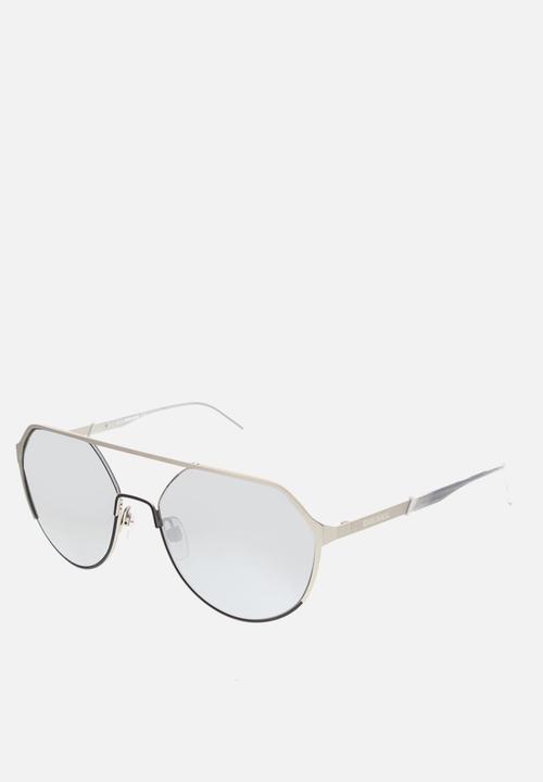 Diesel Eyewear - Shiny palladium frame 56-17-140 - grey