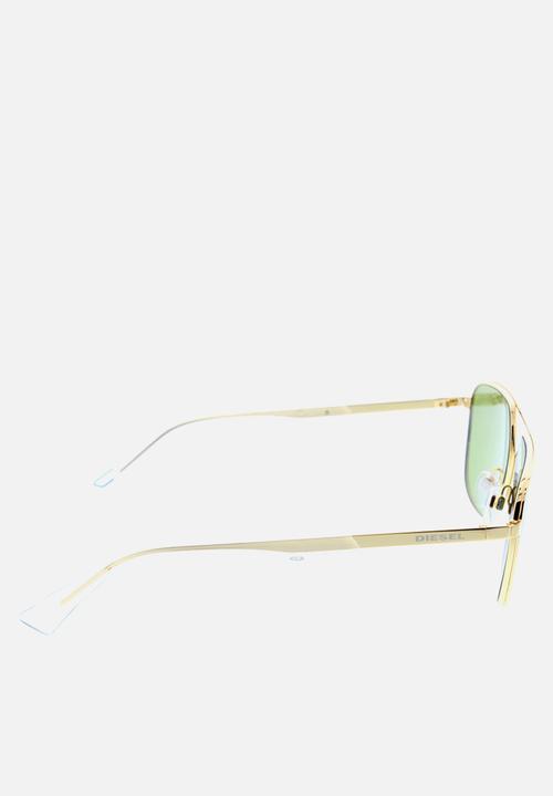 Diesel Eyewear - Shiny endura gold frame 55-17-145 - gold