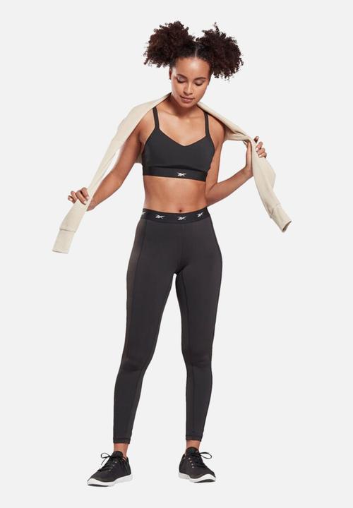 Reebok - Hero strappy padded bra - black