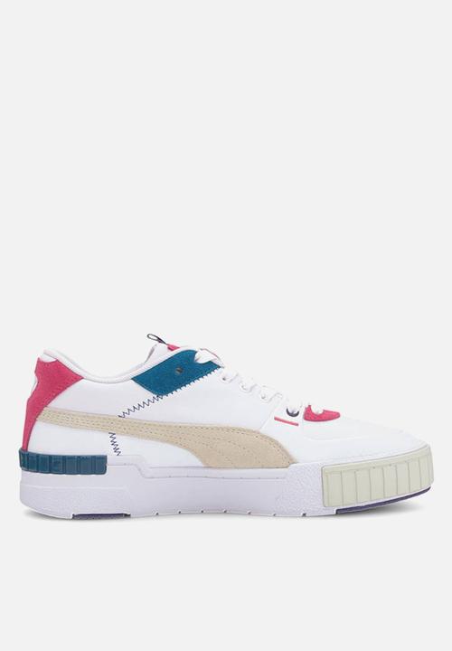 PUMA - Cali sport mix wn's - puma white-vaporous gray-digi-blue