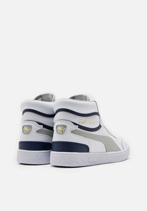 PUMA - Ralph sampson mid - puma white-gray violet-peacoat