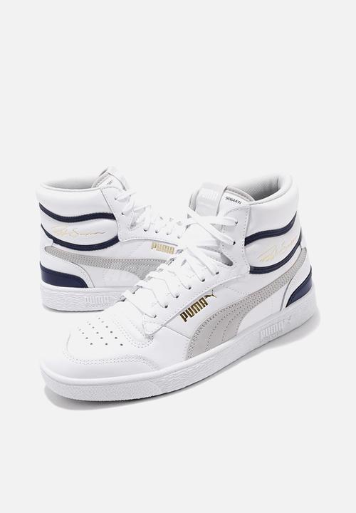 PUMA - Ralph sampson mid - puma white-gray violet-peacoat