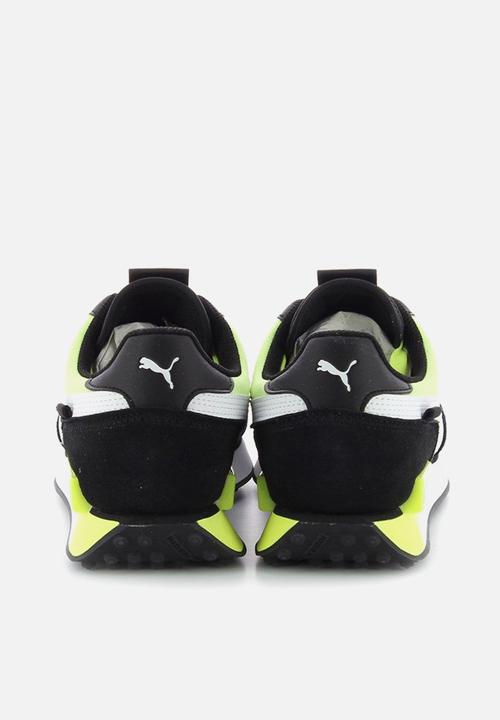 PUMA - Future rider neon play - Puma black-fizzy yellow