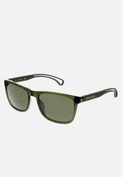 CALVIN KLEIN JEANS - DNU - City crystal cargo sunglasses - green
