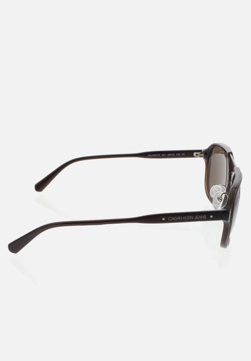 Calvin Klein - CK City Crystal Sunglasses - Brown
