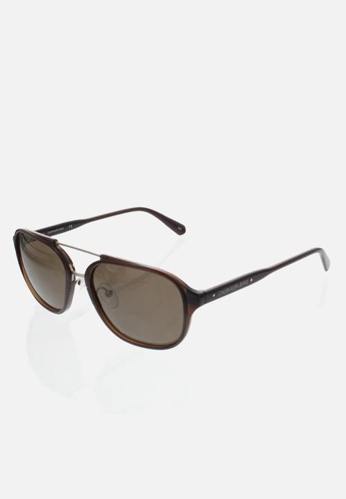 Calvin Klein - CK City Crystal Sunglasses - Brown