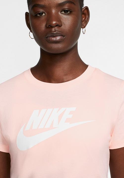 Nike - Essential icon futura tee - peach