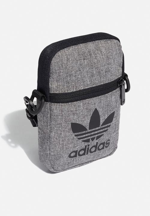 adidas Originals - Mel fest bag - grey & black