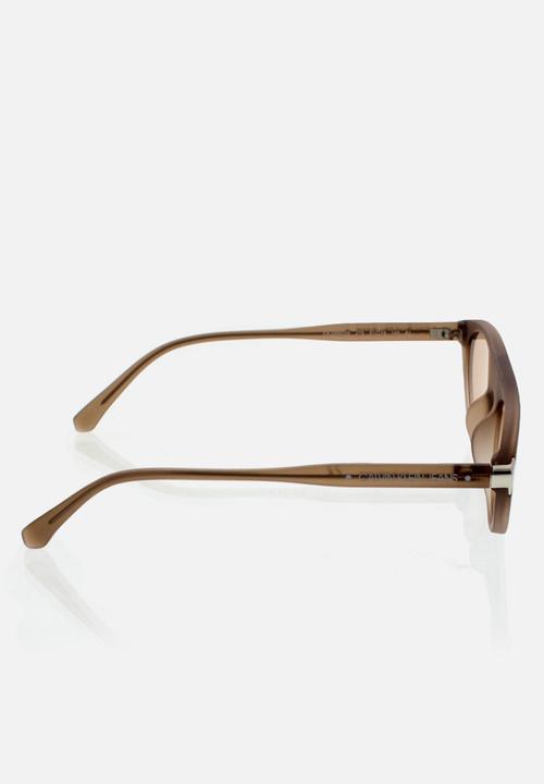 Calvin Klein - CK Contour Matte Crystal Sunglasses - Beige