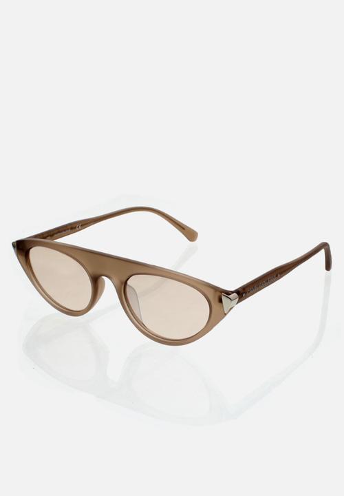 Calvin Klein - CK Contour Matte Crystal Sunglasses - Beige