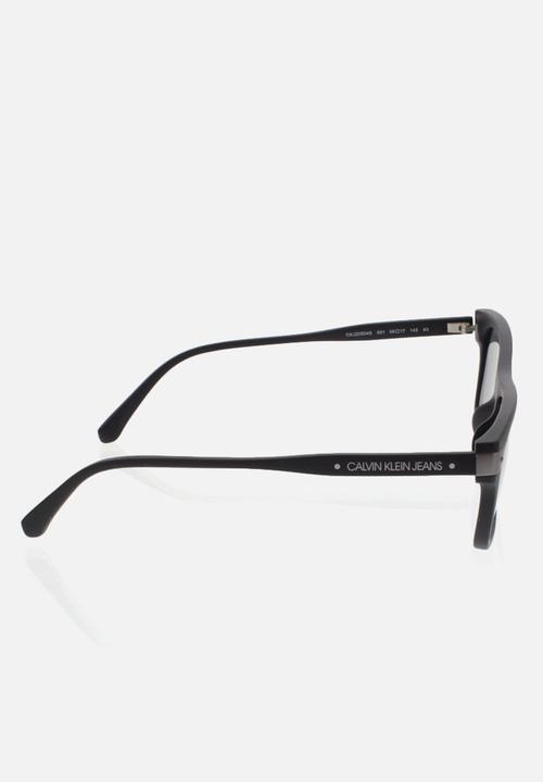 Calvin Klein - CK Contour Matte Sunglasses - Black