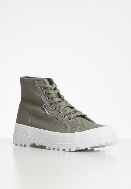 SUPERGA - 2341 alpina classic boot - green sage