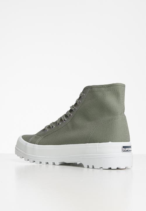 SUPERGA - 2341 alpina classic boot - green sage