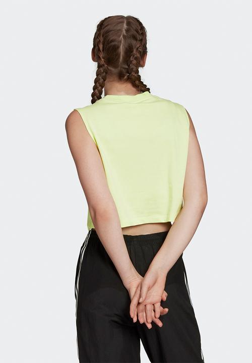 adidas Originals - Fakten cropped tank - yellow