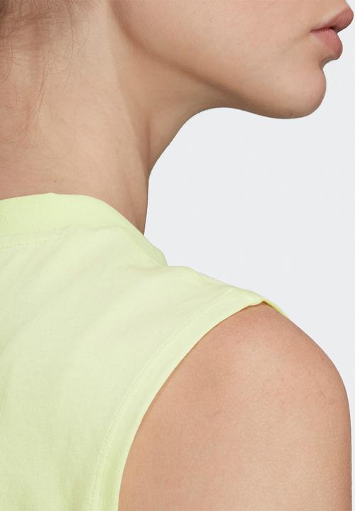 adidas Originals - Fakten cropped tank - yellow