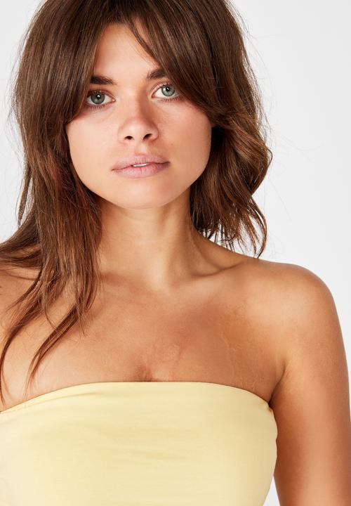 Factorie - Longline bandeau - mellow yellow