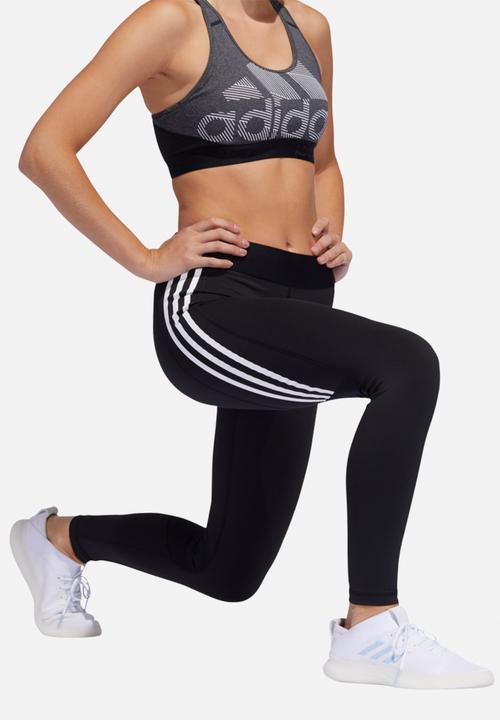 adidas Performance - Ask 3 stripe tights - black